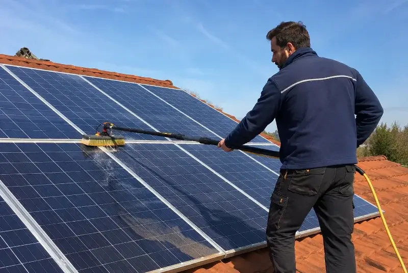 Nettoyage et entretien de panneaux solaires à Eyzin-Pinet